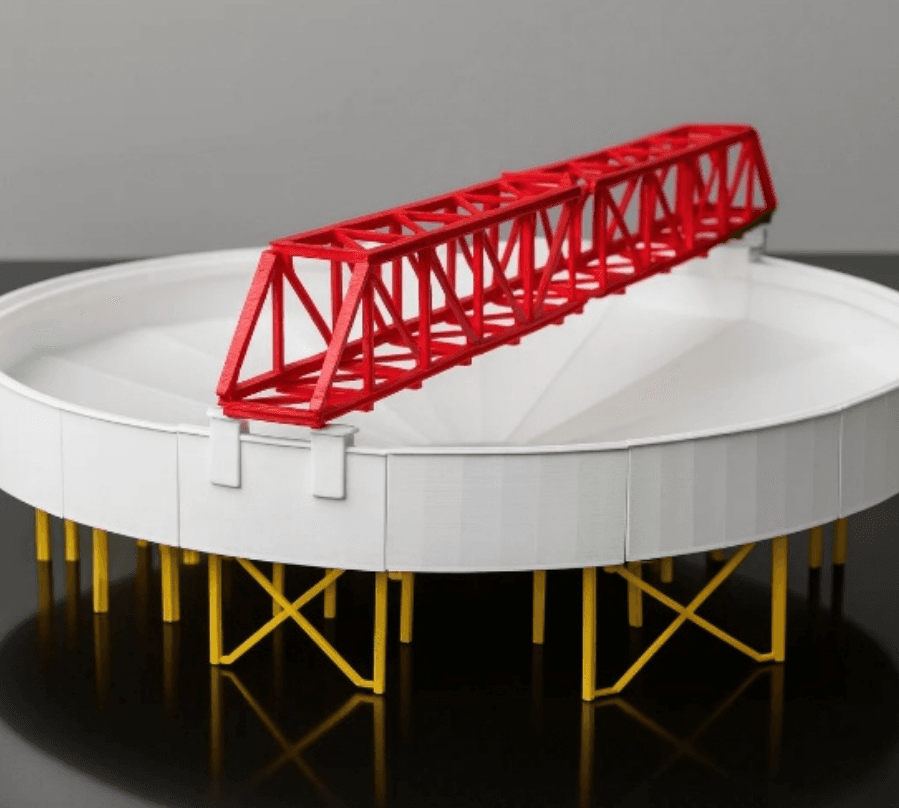 Maqueta de puente
